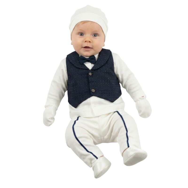 Babylia σετ δώρου έξι τεμαχίων για μωράκια «Blue Prince»