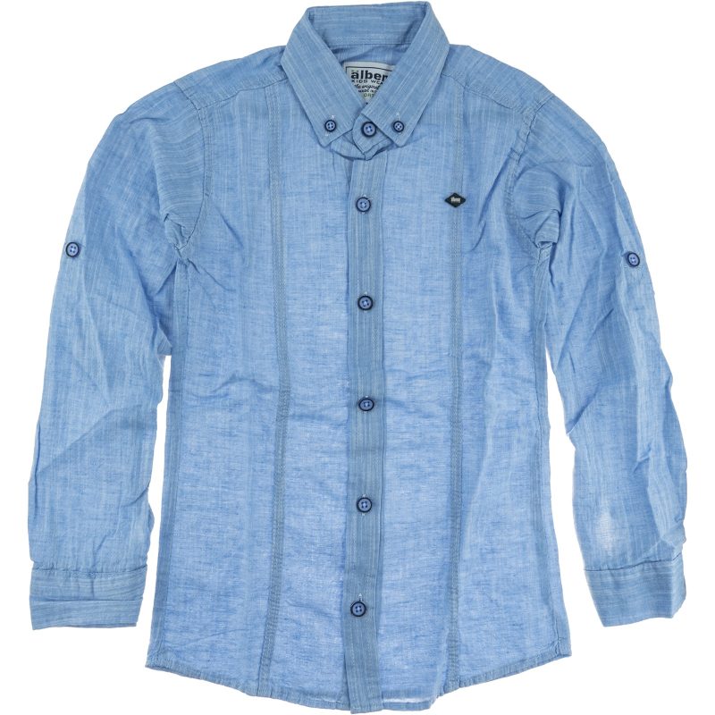 Ctr Kids μακρυμάνικο λεπτό πουκάμισο «Customary»