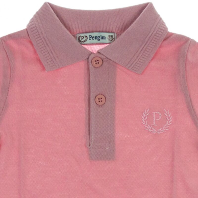 Pengim παιδική μπλούζα «Pink Polo Line» - Image 2