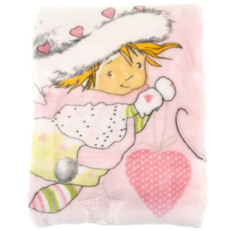 Recos κουβέρτα για παιδική κούνια (0,98m x 1,26m) «Little Princess»