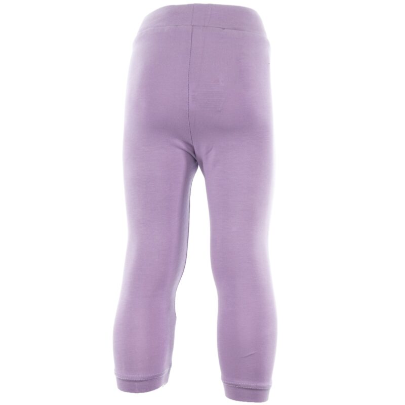 Timi Kids κολάν με στάμπες από λεπτό ύφασμα «Zipper in Purple» - Image 4