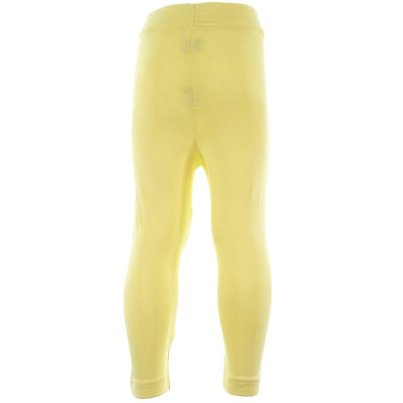 Timi Kids κολάν με στάμπες από λεπτό ύφασμα «Laugh and Live in Yellow» - Image 4
