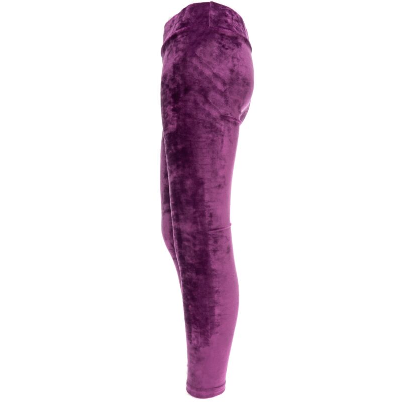 Free Life βελουτέ κολάν «Purple Velour» - Image 2
