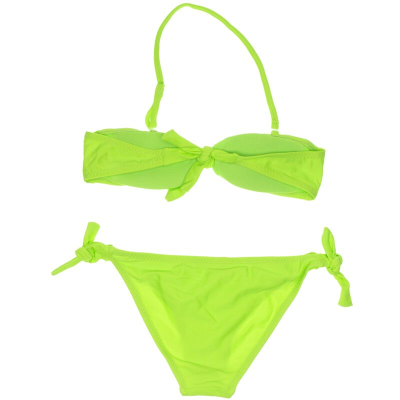 Yes! I Do Kid’s μαγιό μπικίνι «Green Strapless» - Image 2