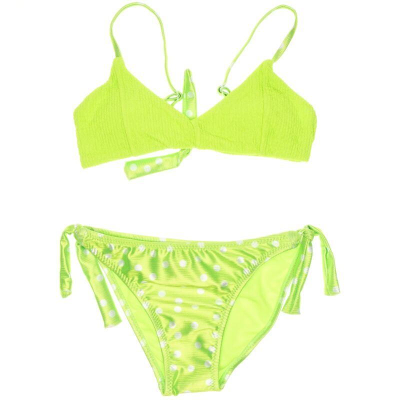 Yes! I Do Kid’s μαγιό μπικίνι «Lime Dots»