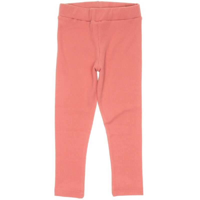 Timi Kids λεπτό κολάν με χνούδι «Little Salmon Stripe»