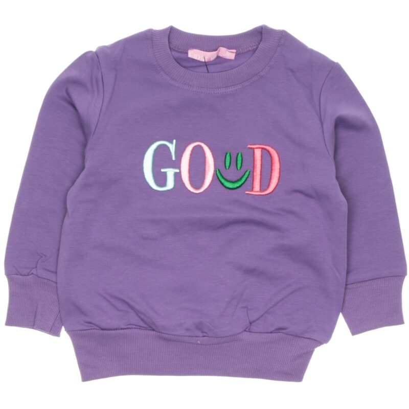 First Kids λεπτό φούτερ «Good Purple»