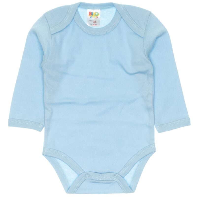Biyo Kids μακρυμάνικο κορμάκι «Just Light Blue»