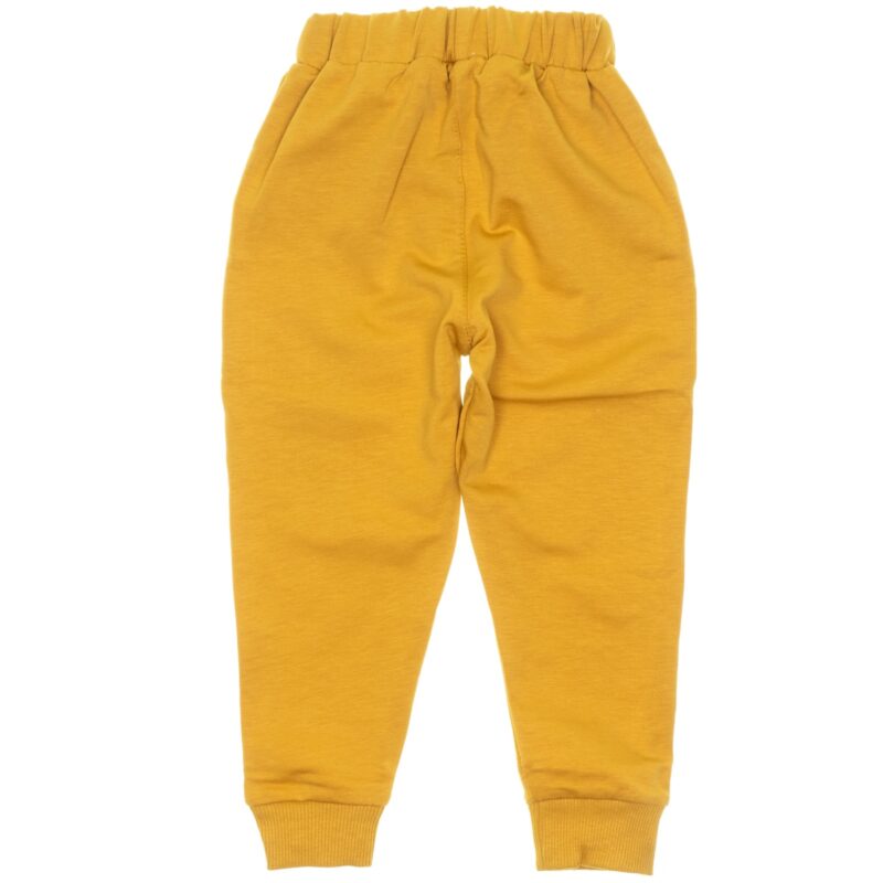 Poyraz Kids παντελόνι φόρμας από λεπτό ύφασμα «Mustard Patch» - Image 2