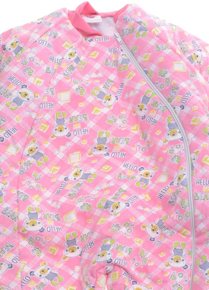 Ozlem Bebe υπνόσακος για παιδιά «Hello Pink Bear» (2,5 TOG) - Image 2
