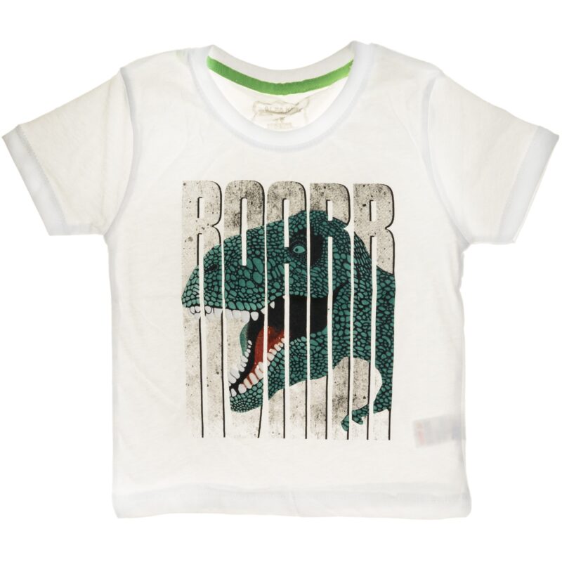Ifba Kids μπλούζα με ανάγλυφο τύπωμα «White Roar»