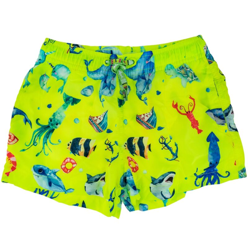 Milk Pub παιδικό μαγιό βερμούδα - σορτς «Lemon Life in the Sea»