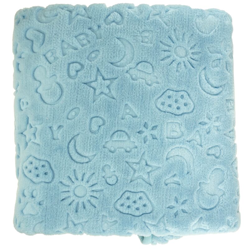 Recos Baby κουβέρτα για κούνια (1,20m X 0,90m) «Blue Sky»