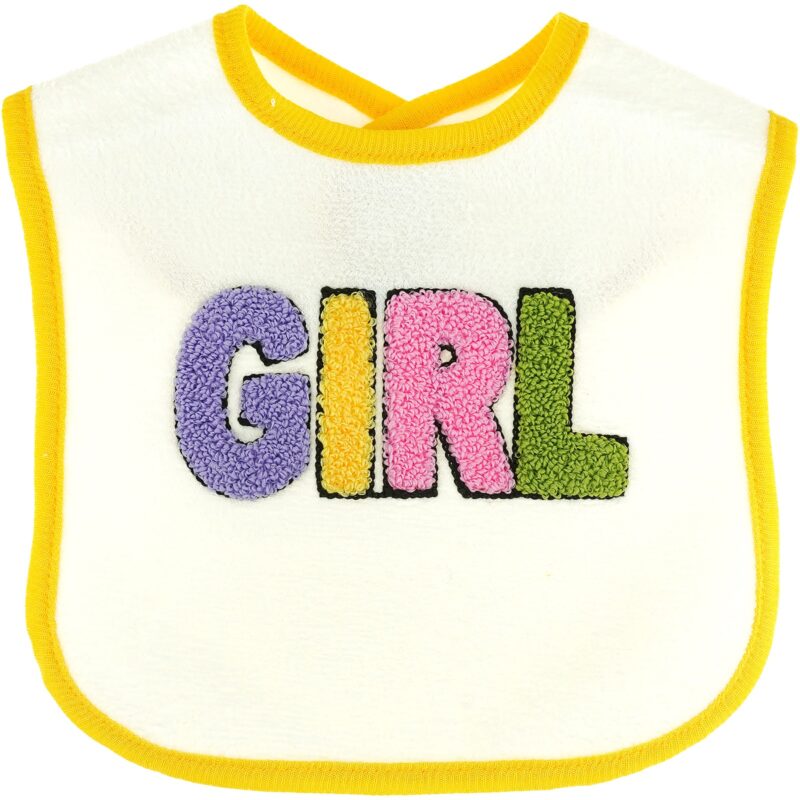 Baby Tone σαλιάρα φαγητού «Yellow Girl»