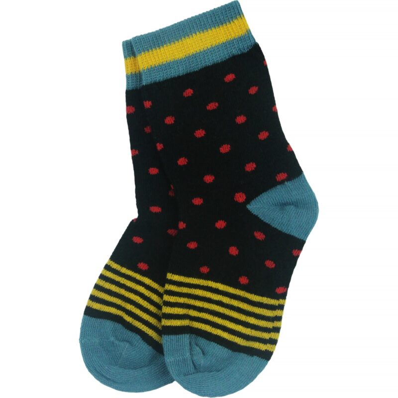 First Socks λεπτά καλτσάκια «Black Dots»