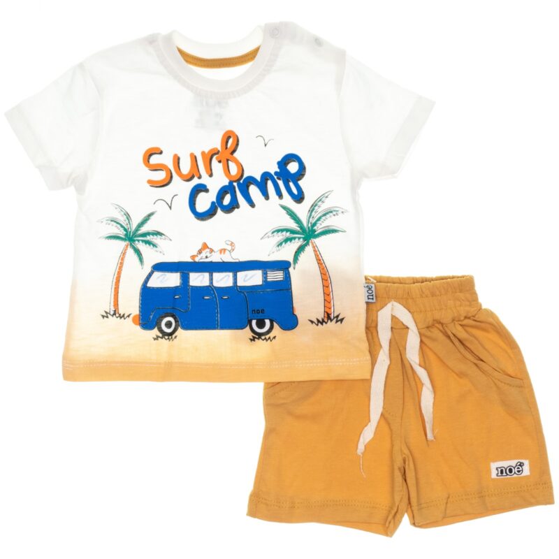 Noe σετ μπλούζα με σορτσάκι «Surf and Camp»