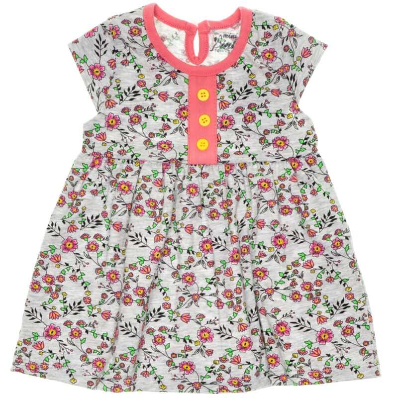 Pink Baby παιδικό μακό φόρεμα «Paradise Garden»