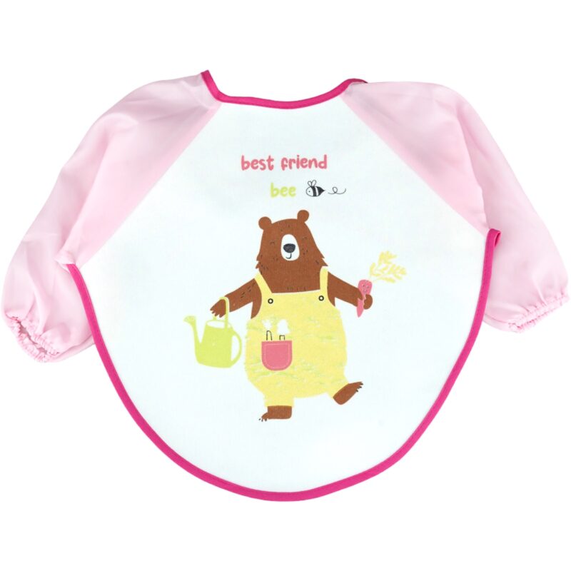 Eco Bibs αδιάβροχη σαλιάρα με μανίκια «Best Girlfriend»