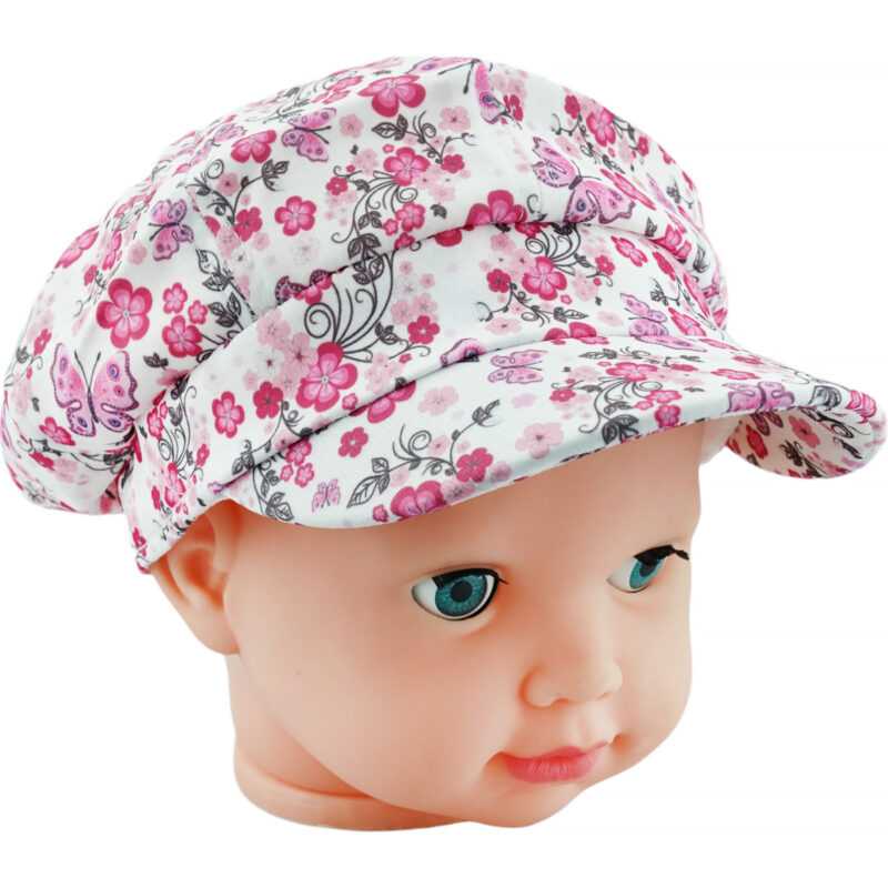 Georgia Accessories καπέλο μπερέ με γείσο «Butterfly»