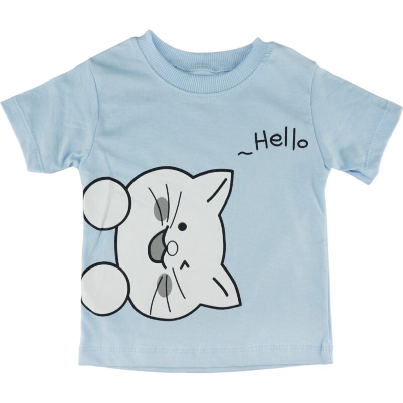 Be Boo σετ μπλούζα με βερμούδα «Hello Kitten» - Image 2