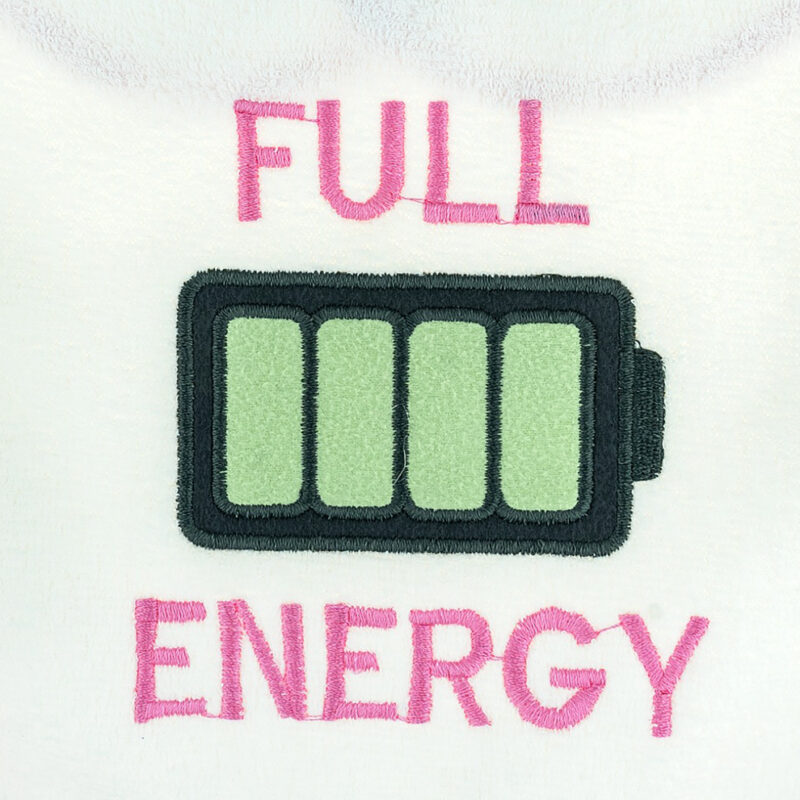 Baby Tone σαλιάρα φαγητού «Pink Full Energy» - Image 2