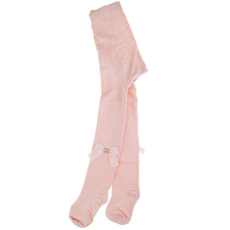Arti Kids χοντρό καλσόν «Pink Bow»