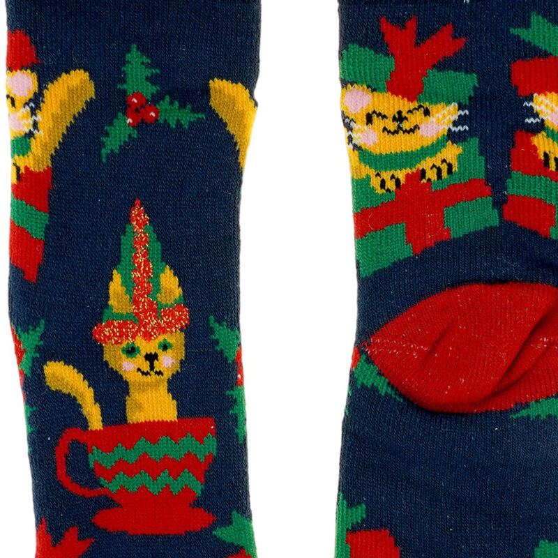 Defne χριστουγεννιάτικα καλτσάκια «Christmas Kitten» - Image 2