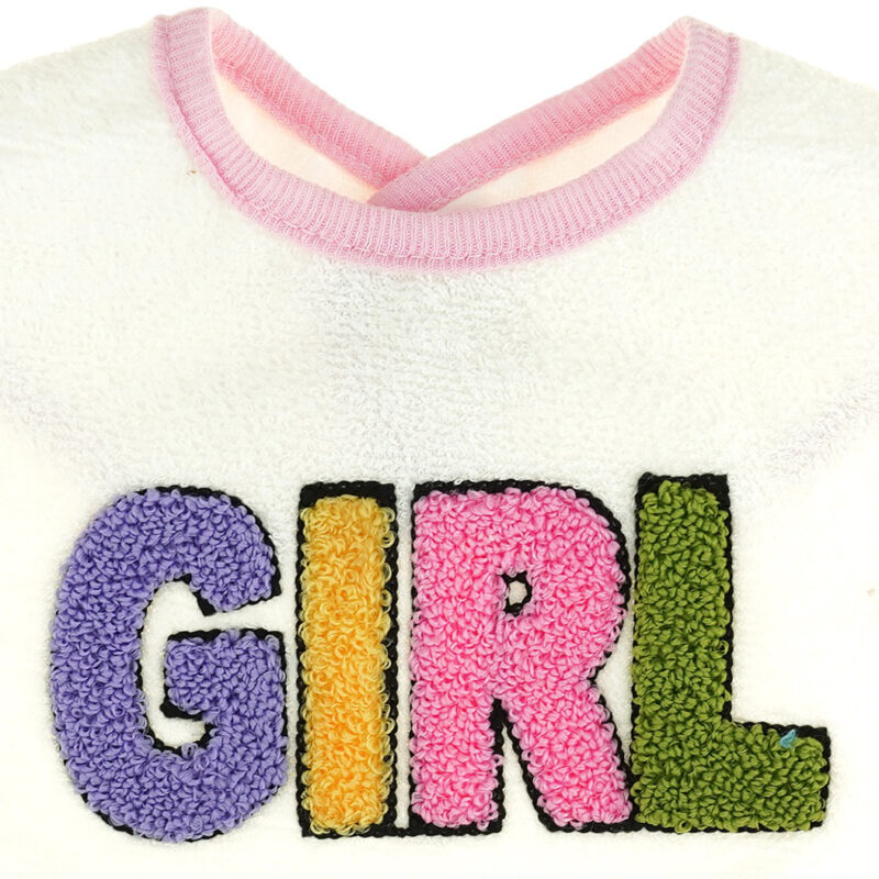 Baby Tone σαλιάρα φαγητού «Pink Girl» - Image 2