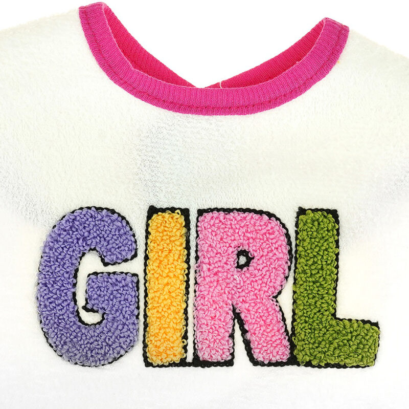 Baby Tone σαλιάρα φαγητού «Fuchsia Girl» - Image 2