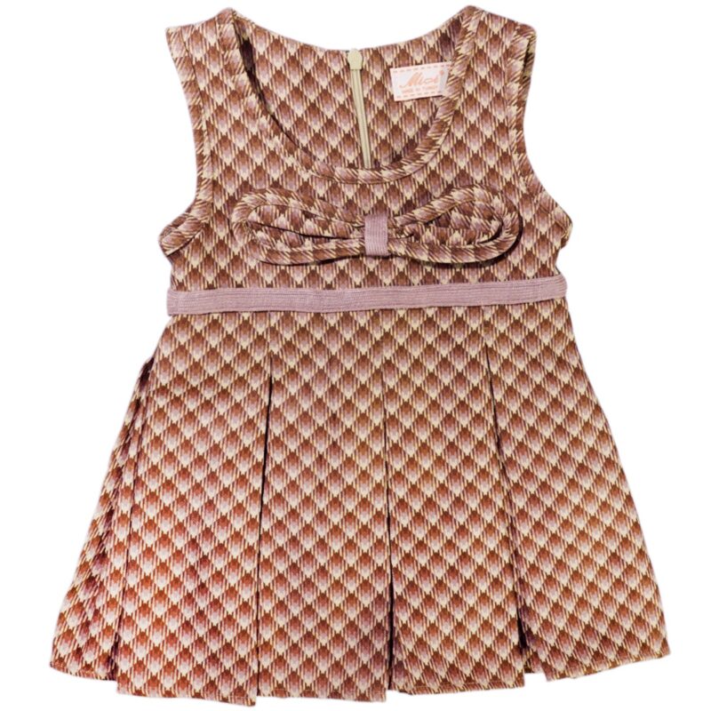 Misse Kids αμάνικο φορεματάκι με μπλουζίτσα «Cheap and Chic» - Image 4