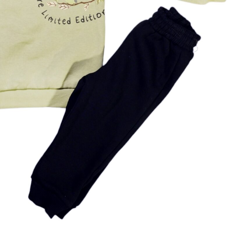 Damla Bebe βρεφικό σετ φόρμας με χνούδι «You Are Limited Edition» - Image 3
