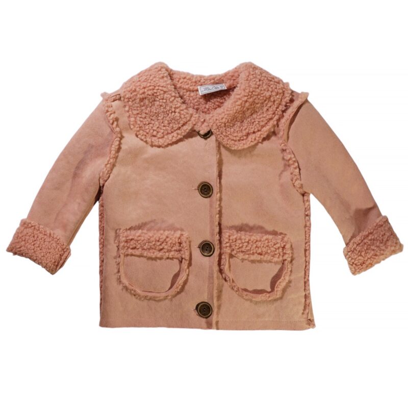 Miss Olix μπουφάν τύπου μουτόν «Chic Girl»