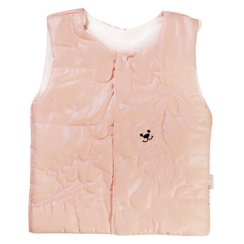 Mirabel Baby παιδικό αμάνικο μπουφάν «Rainy Teddy»
