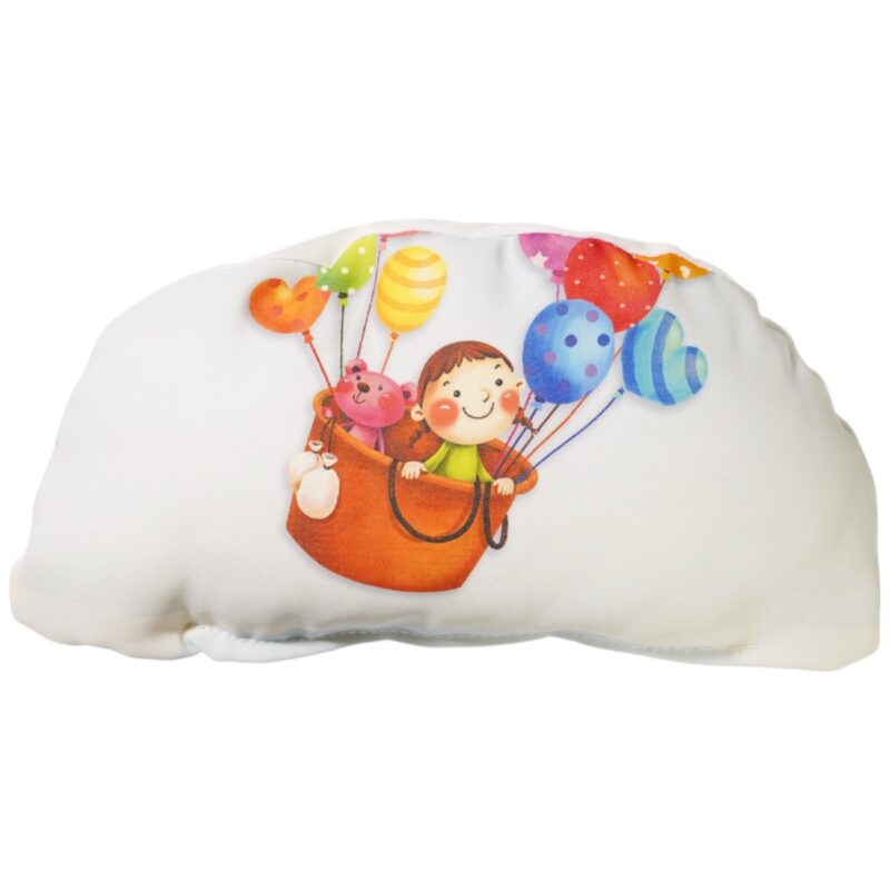 Poo Poo λεπτό παπλωματάκι και μαξιλάρι (0,62m X 0,46m) «Balloons» - Image 3