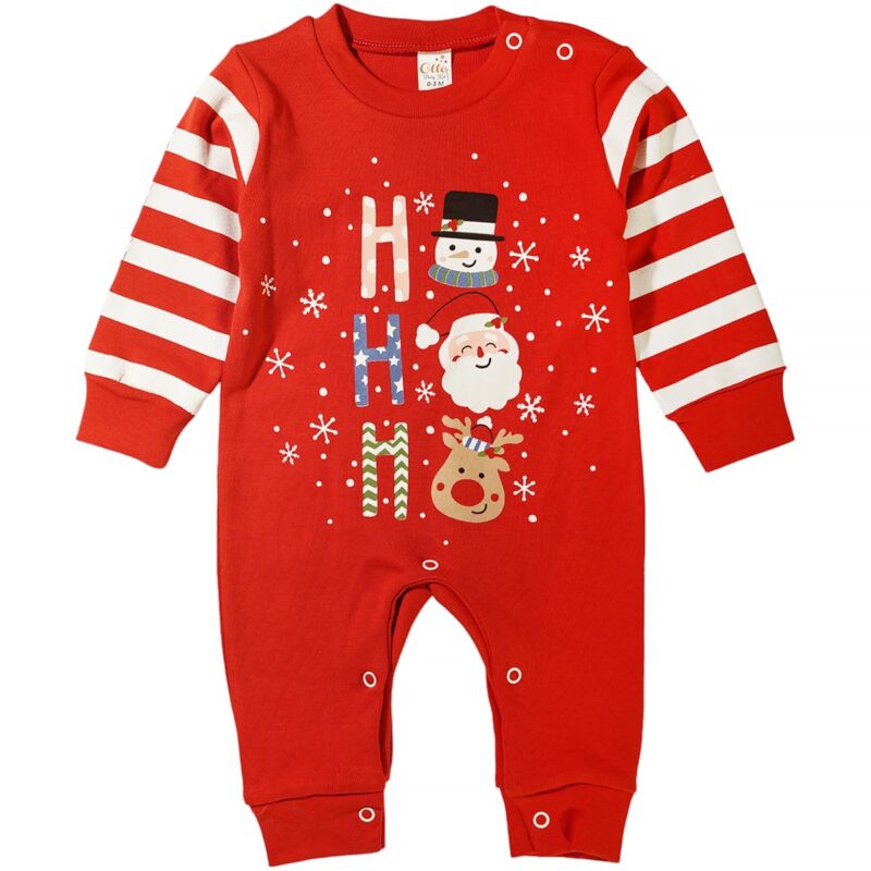 Otto Baby λεπτό χριστουγεννιάτικο φορμάκι «Ho Ho Ho»