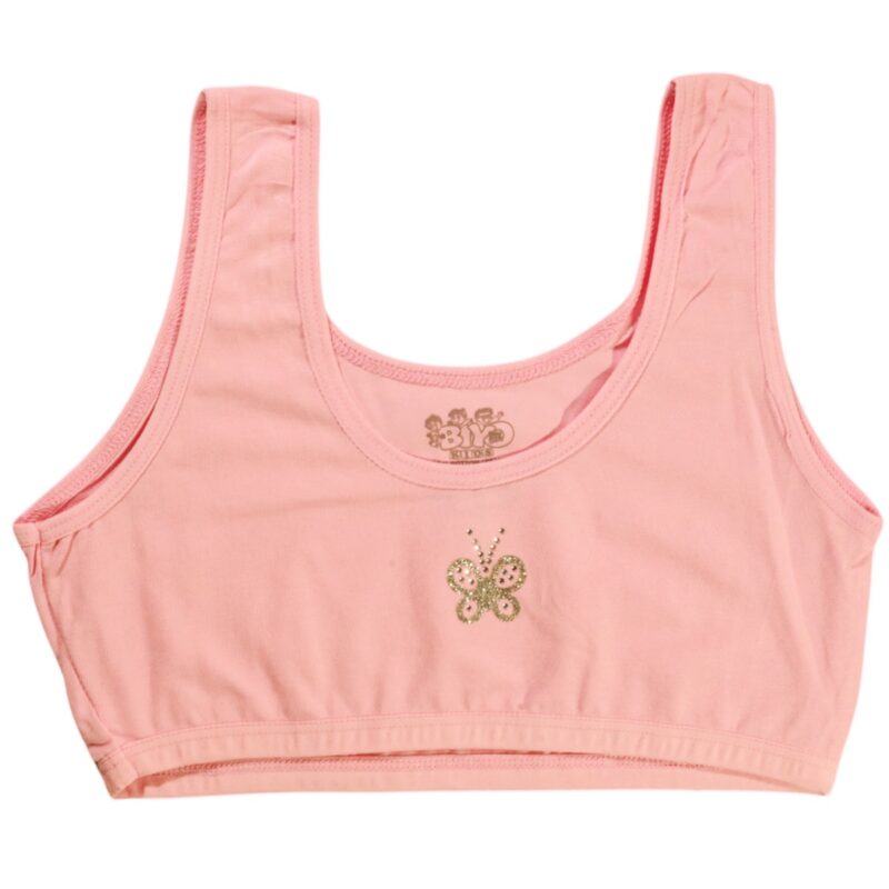 Biyo Kids παιδικό μπουστάκι «The Pink Butterfly»