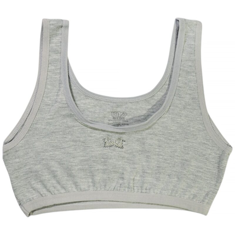 Biyo Kids παιδικό μπουστάκι «Grey Bow»