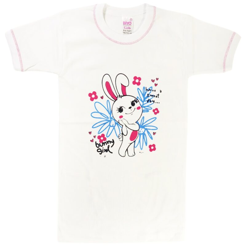 Biyo Kids κοντομάνικο φανελάκι «Bunny Girl»