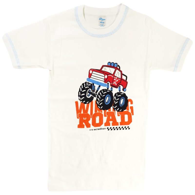 Biyo Kids κοντομάνικο φανελάκι «Road»