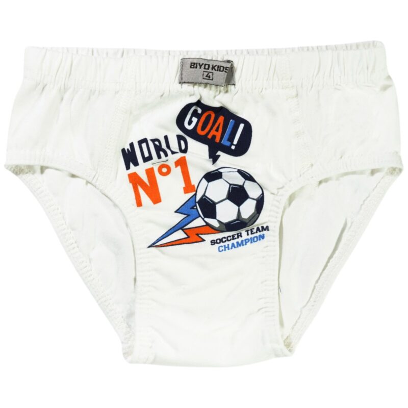 Biyo Kids παιδικό σλιπάκι «Ecru Goal»