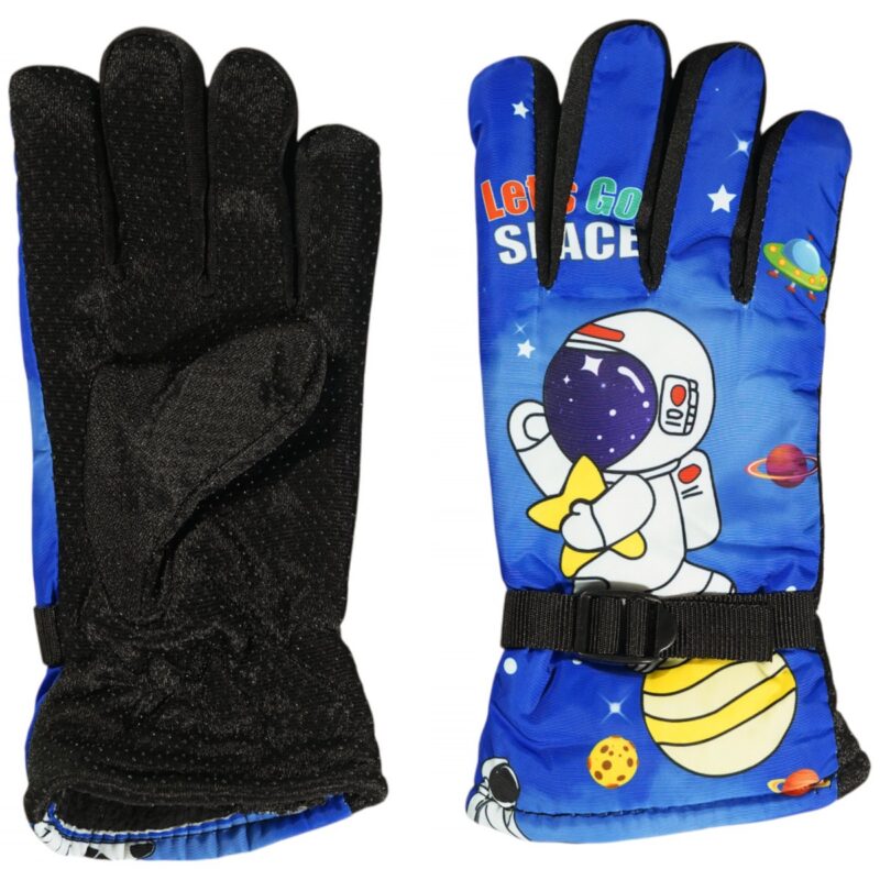 Sapkacim αδιάβροχα γάντια «Blue Astronaut» (4-8 ετών)