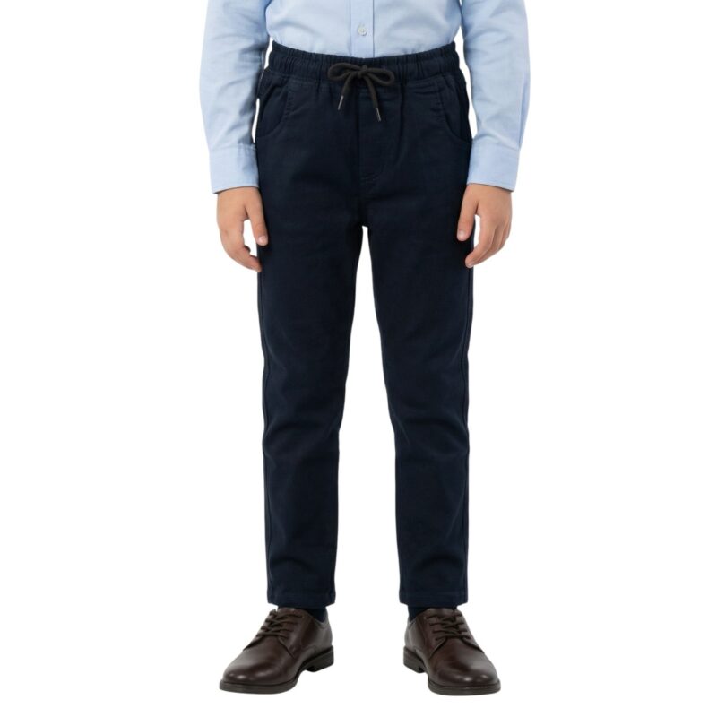 Simarik Jeans Wear παντελόνι από λεπτό ύφασμα «Navy Blue»