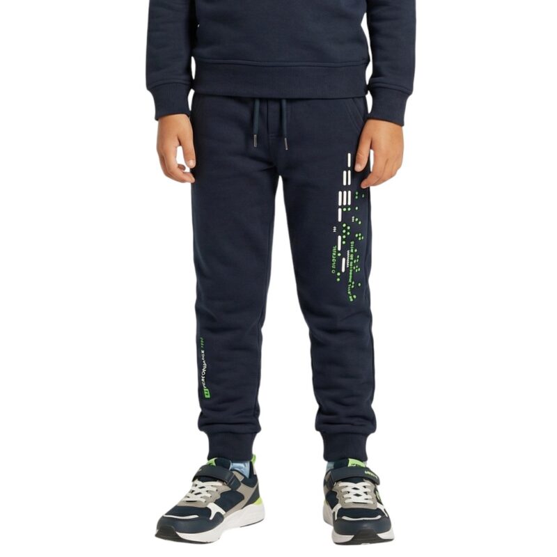 Poyraz Kids παντελόνι φόρμας από λεπτό ύφασμα «Blue Performance»