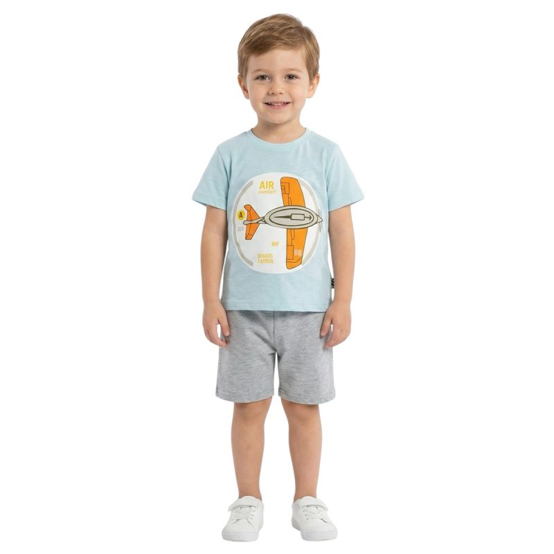 Moyes σετ μπλούζα με σορτσάκι «Air Comfort»