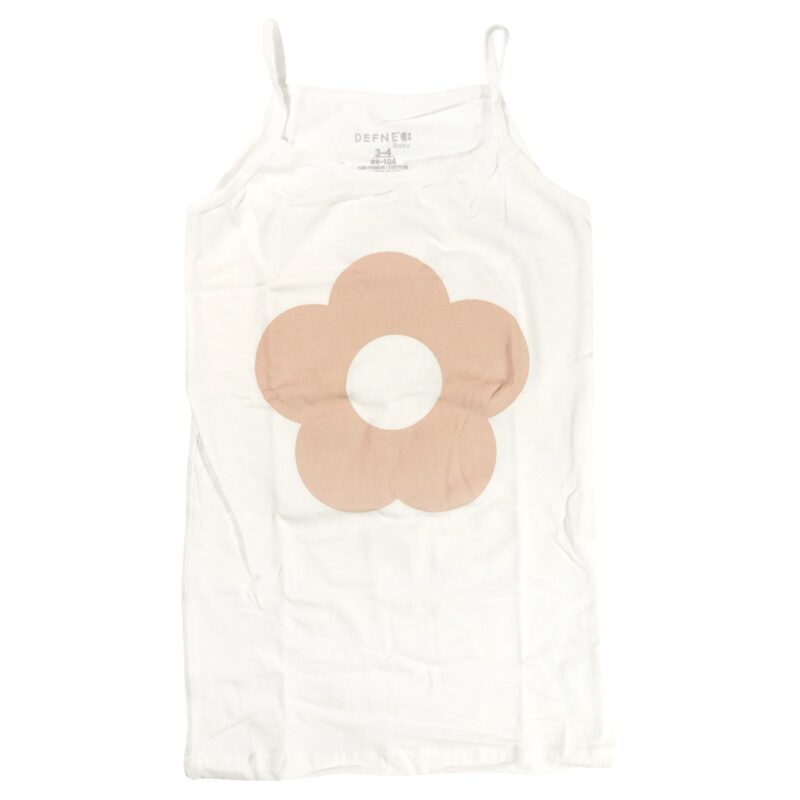 Defne Baby παιδικά φανελάκια τριών τεμαχίων «Daisies» - Image 4