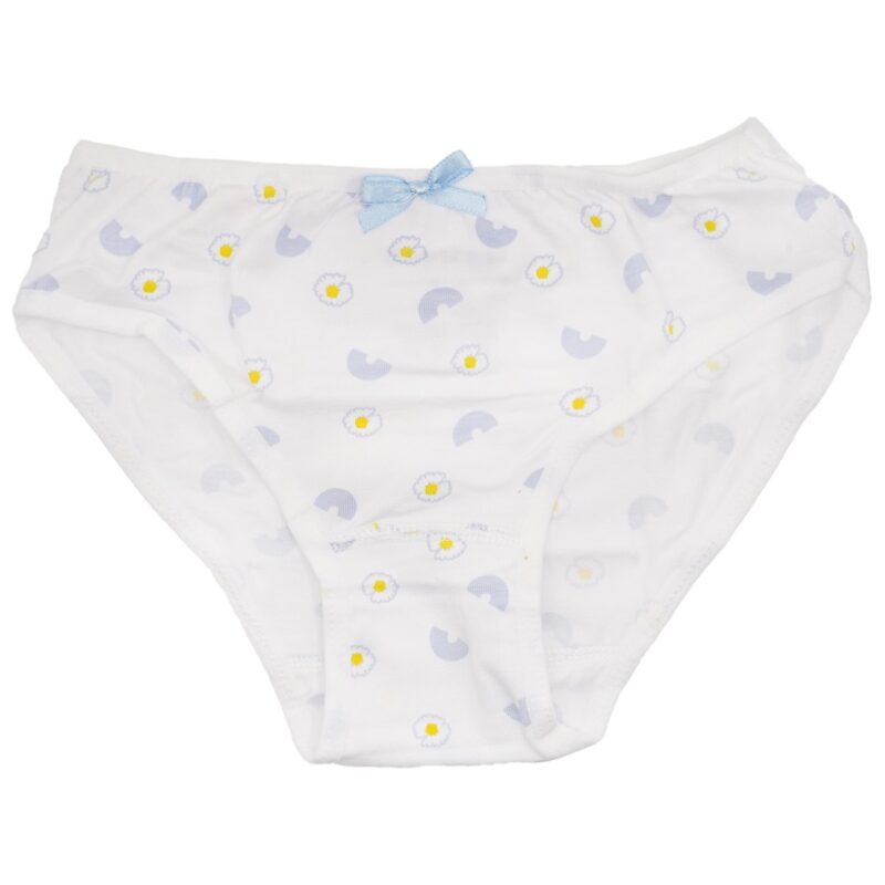 Defne Baby παιδικά βρακάκια τριών τεμαχίων «Chamomiles Panties» - Image 3