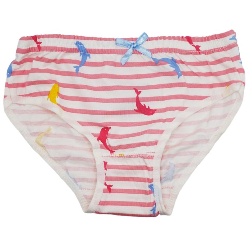 Defne Baby παιδικά βρακάκια τριών τεμαχίων «Whales Panties» - Image 4