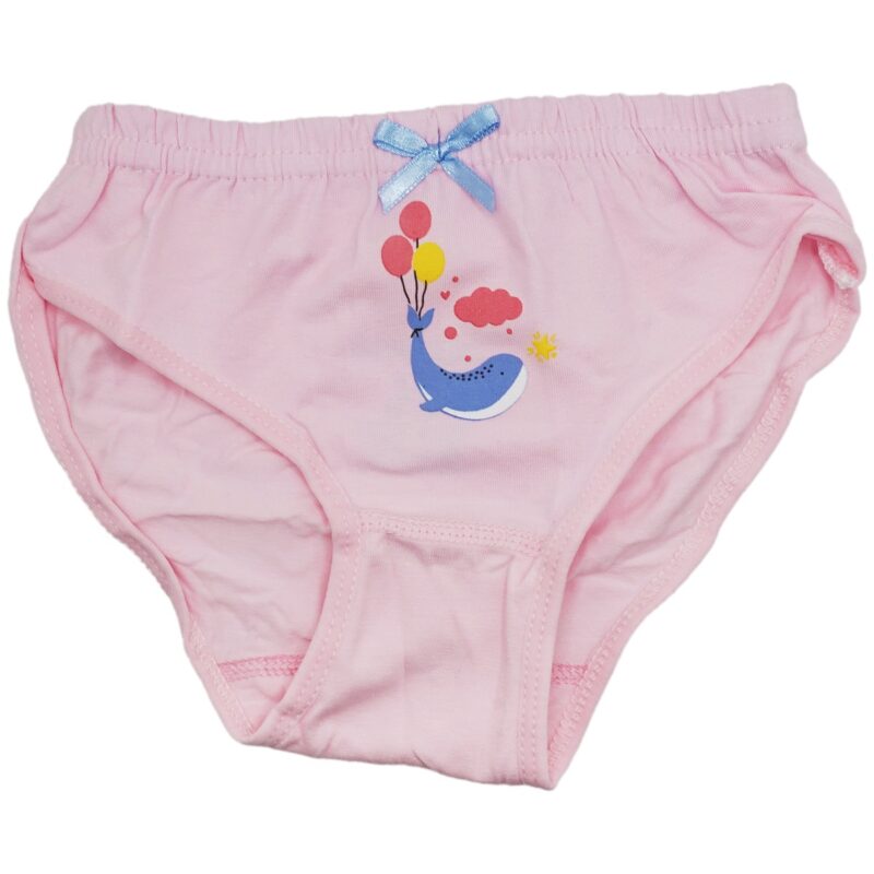 Defne Baby παιδικά βρακάκια τριών τεμαχίων «Whales Panties» - Image 3