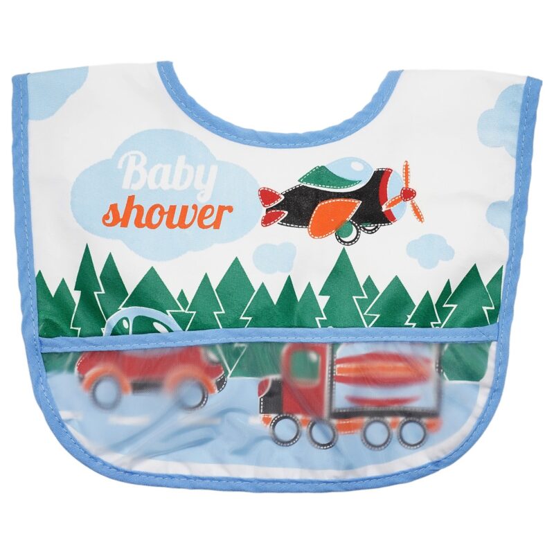 Baby Tone αδιάβροχη σαλιάρα φαγητού «Baby Shower»