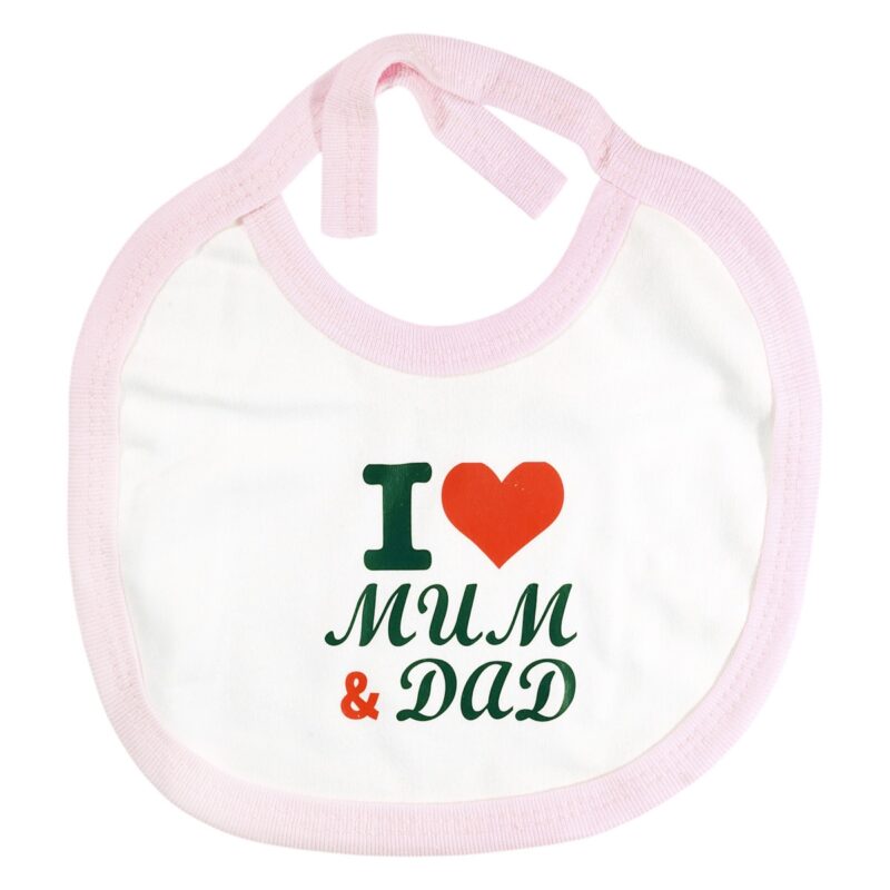 Misimosi Baby σετ δώρου πέντε τεμαχίων «I Love Mum & Dad» - Image 5